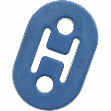 Caoutchouc de fixation d&#039;&eacute;chappement - bleu SRS