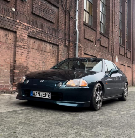 Front bumper lip PU Type R Aerodynamics Honda Del Sol