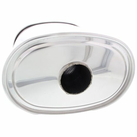 End silencer universal stainless steel G35 SRS