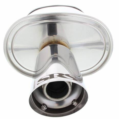 End silencer universal stainless steel G35 SRS