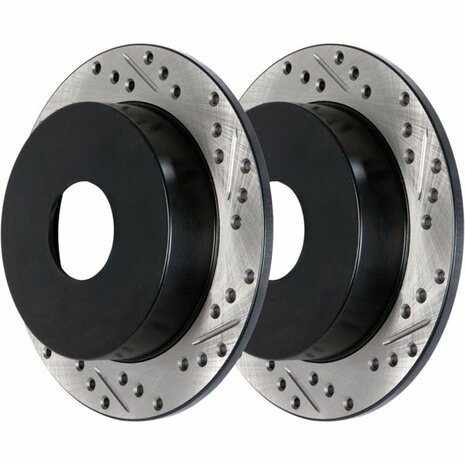 Bremsscheiben hinten gerillt und gebohrt Sport StopTech Nissan 350Z
