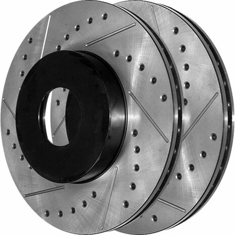 Bremsscheiben vorn gerillt und gebohrt Sport StopTech Subaru Impreza