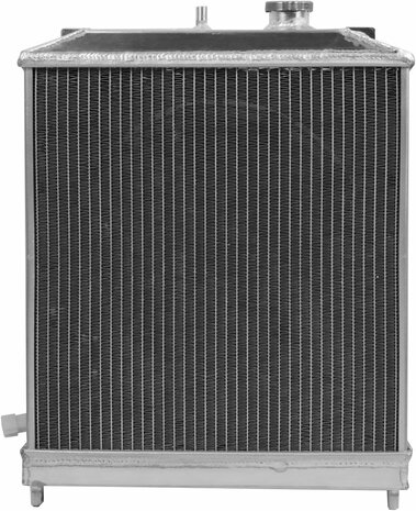 Radiator met Shroud en Fans Aluminium FullRacing Honda Civic Del Sol