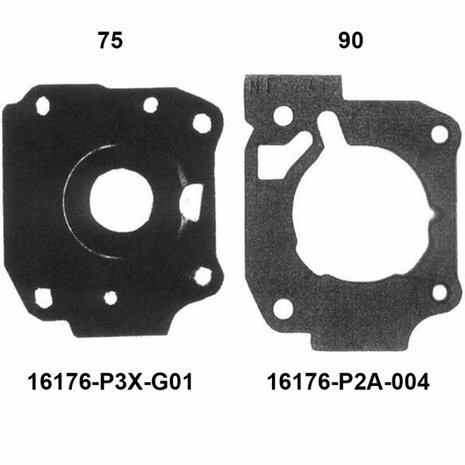 Drosselklappendichtung Genuine Honda D14 +15 PS
