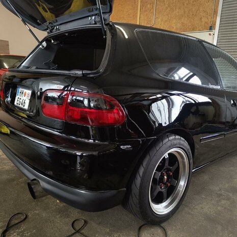 Rear bumper lip PU Type R Aerodynamics Honda