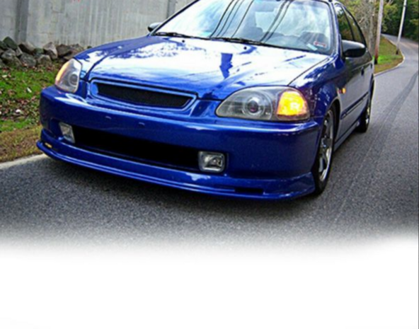 L&egrave;vre de pare-chocs avant PU Mugen Aerodynamics Honda Civic