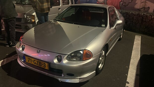 Front bumper lip PU Type R Aerodynamics Honda Del Sol