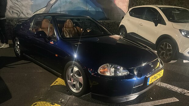 Front bumper lip PU Type R Aerodynamics Honda Del Sol