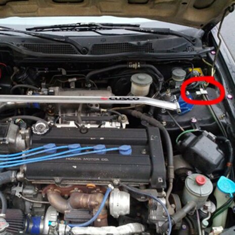 Rohrschelle f&uuml;r Scheibenwaschanlage (Strebe) Genuine Honda