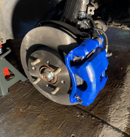 Bremsbel&auml;ge vorne Ashuki Honda Civic Del Sol