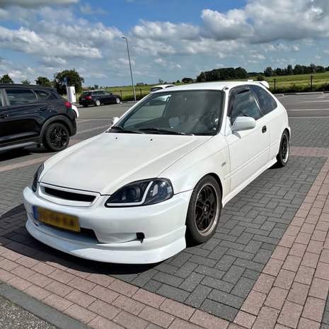 Visi&egrave;res de Fen&ecirc;tre avant teint&eacute;s fonc&eacute;s Honda Civic