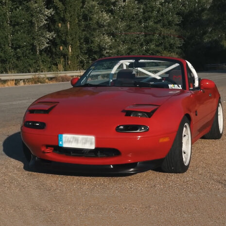 GV Frontsto&szlig;stangenlippe PU-Design Mazda MX5 NA