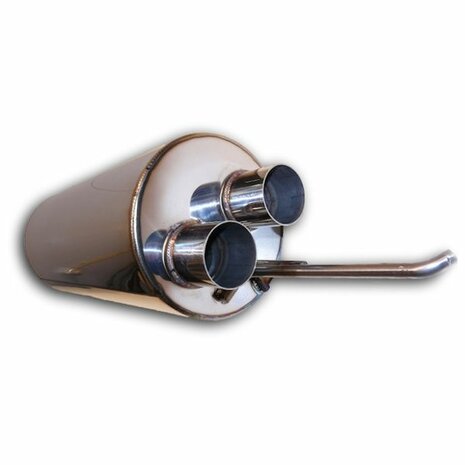 Catback exhaust system stainless steel G600 SRS Honda Civic 1.8