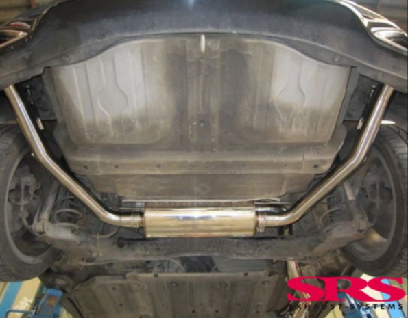 Catback exhaust system stainless steel G600 SRS Honda Civic 1.8