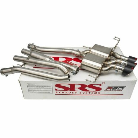 Catback-Auspuffanlage R60 Carbonspitzen SRS Honda Civic Type R