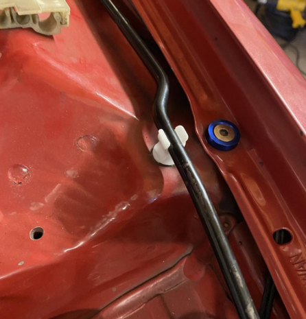 Support de tige de capot Genuine Honda