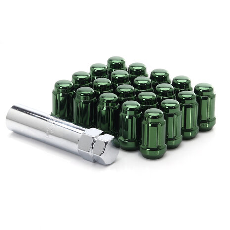 M12x1.5 &Eacute;crous de roue Vert JR-Wheels JN2