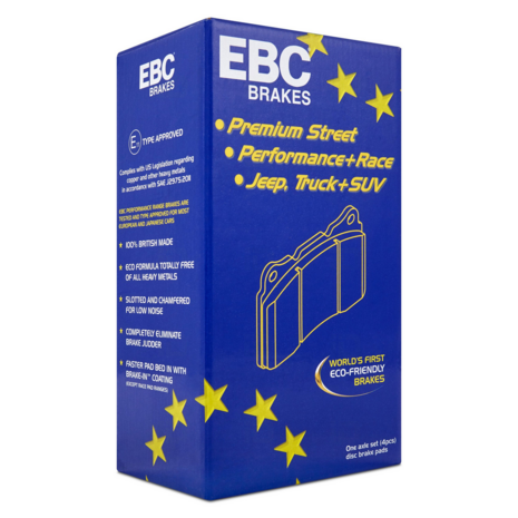 Front brake pads - Blackstuff / Ultimax EBC Honda Civic CRX Shuttle