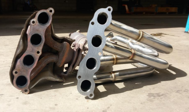 Verteiler 4-2-1 Edelstahl SRS Honda Accord K20 K24