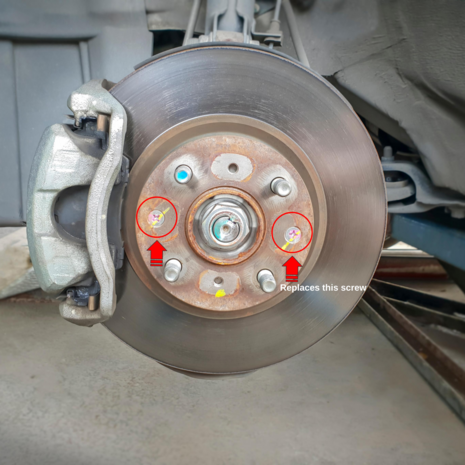 Brake disc screws Dorman