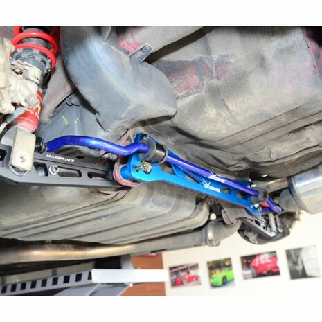 Stabilisatorstang achterzijde (25.4mm) - Blauw Hardrace Honda