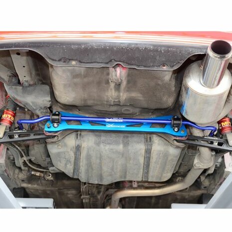 Stabilisatorstang achterzijde (25.4mm) - Blauw Hardrace Honda