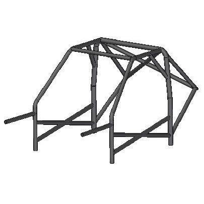 Roll cage Sparco Honda Civic VTi