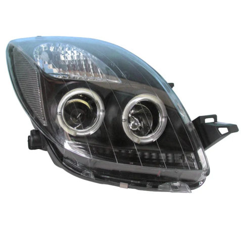 Koplampen Angel Eyes Toyota Yaris 06-09