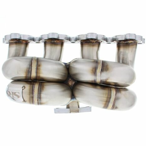Turbo manifold stainless steel with T3 (Ramhorn) - wastegate 2 bolts 38mm SRS Honda