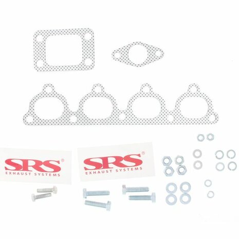Turbo manifold stainless steel with T3 (Ramhorn) - wastegate 2 bolts 38mm SRS Honda