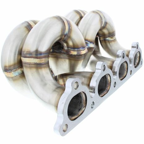 Turbo manifold stainless steel with T3 (Ramhorn) - wastegate 2 bolts 38mm SRS Honda