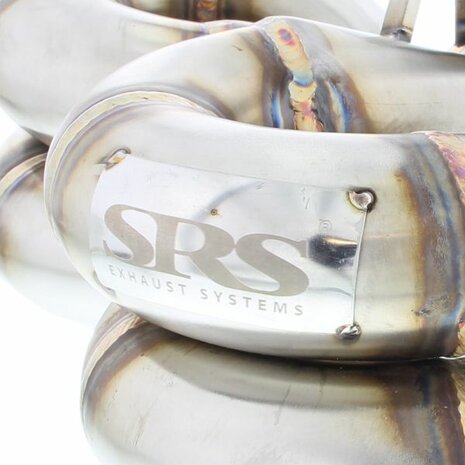 Turbo manifold stainless steel with T3 (Ramhorn) - wastegate 2 bolts 38mm SRS Honda