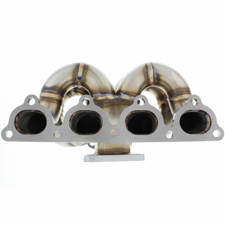 Turbo manifold stainless steel with T3 (Ramhorn) - wastegate 2 bolts 38mm SRS Honda