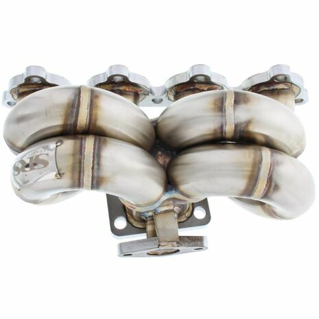 Turbo manifold stainless steel with T3 (Ramhorn) - wastegate 2 bolts 38mm SRS Honda