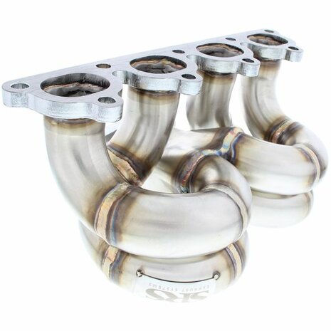 Turbo manifold stainless steel with T3 (Ramhorn) - wastegate 2 bolts 38mm SRS Honda