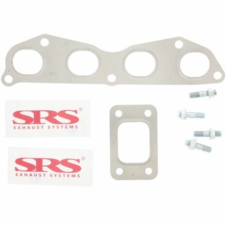 Turbo manifold stainless steel sidewinder T3 turbo flange, 44/46mm V-band wastegate flange SRS Honda