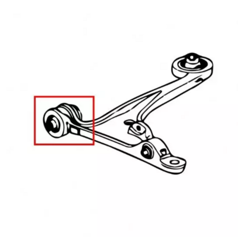 Coussinets de bras de commande avant inf&eacute;rieur int&eacute;rieur - Coussinets de roulement Hardrace Honda S2000