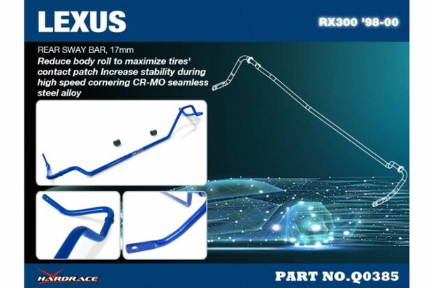 Stabilisator Hinten Lexus RX Hardrace