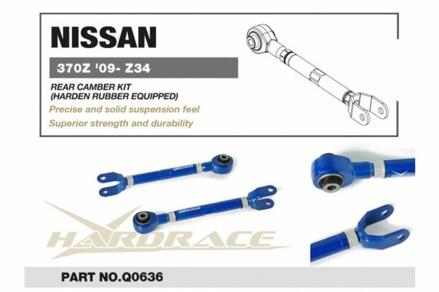 Camber kit Rear Infiniti G series, M series, Nissan Skyline, Z-series Hardrace