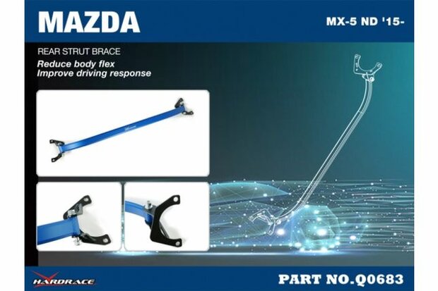 Pont de jambe de force Arri&egrave;re Mazda MX-5 Miata Hardrace