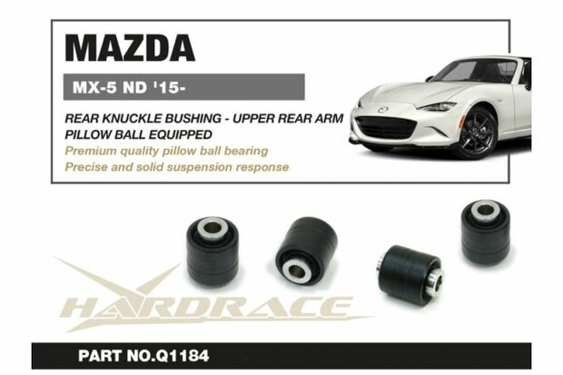 Achsschenkelbuchse Hinten Verbindung zu den oberen hinteren Querlenkern Mazda MX-5 MIATA Hardrace