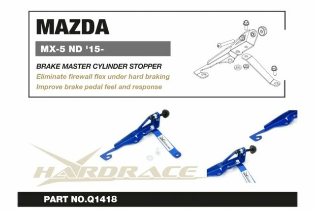 Hauptbremszylinderstopper Mazda MX-5 MIATA Hardrace