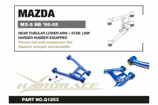 Unterer Querlenker Hinten Mazda MX-5 MIATA Hardrace
