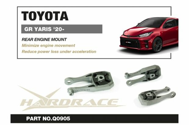 Motorsteun achter Toyota Yaris / vitz Hardrace