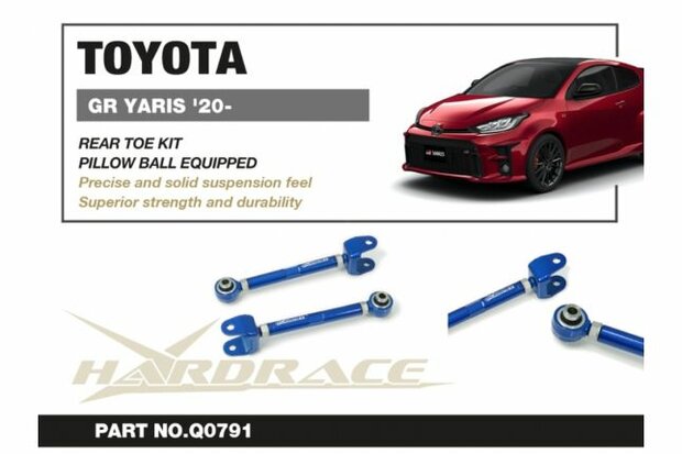 Toekit Achterzijde Toyota Yaris Hardrace