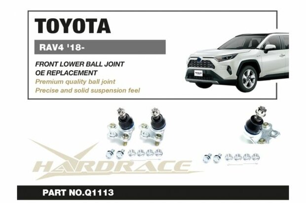Lower Ball Joint Front Toyota RAV4, Harrier, Lexus NX Hardrace