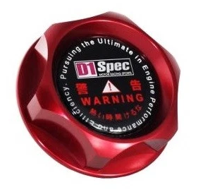 Oil Cap - Red D1 Spec