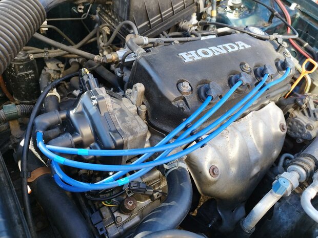 Spark plug wire set (Premium) NGK Honda D-series