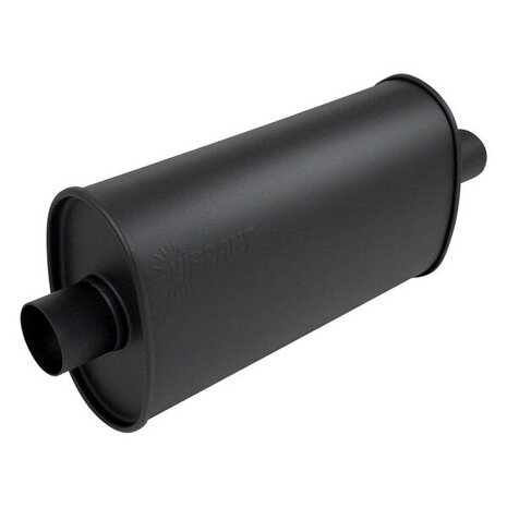 Streetpower oval silencer 2.5&quot; 63.5mm Vibrant Performance