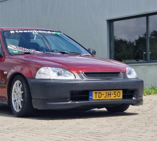 Frontsto&szlig;stangenlippe PU JDM EK9 Aerodynamics Honda Civic 96-98